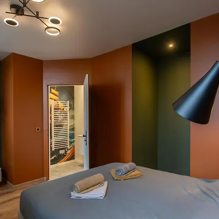 Апартаменты Le Jules Verne - Cour Et Parking Prive